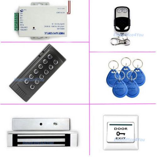 Home/office rfid door access controller system kit + electromagnetic door lock for sale