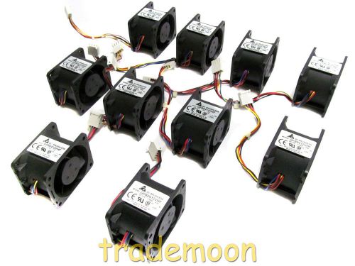 Gfb0412vhf-lot-10 delta electronics  (10-pack)  12v/0.54a fan for sale