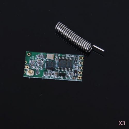 3x 433MHz Wireless Serial Port Module RF Transceiver HC-11