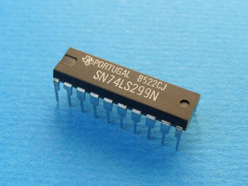 SN74LS299N, 8-bit Universal Shift/Storage Register, Texas Instruments 74LS299 IC