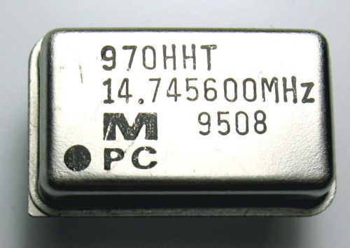 MPC Crystal Oscillator 970HHT 14.745600MHz New One Lot of 5 Pcs