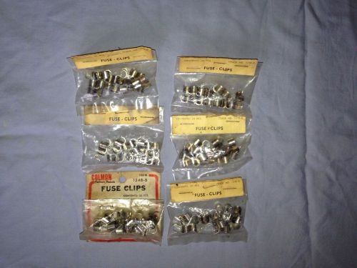 Nos lot of 120 colman s type fuse clips, 1248-b for sale