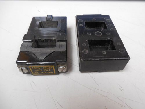 Lot of 2 allen bradley electrical coil 70a288 480v coil for sale