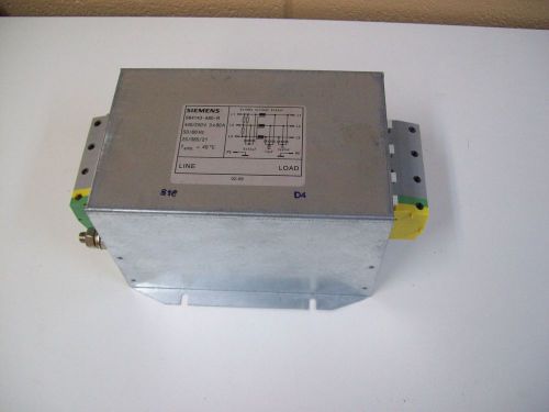 SIEMENS B84143-A80-R 440/250V 3 X 80A 50/60HZ RFI EMC FILTER - FREE SHIPPING!!!