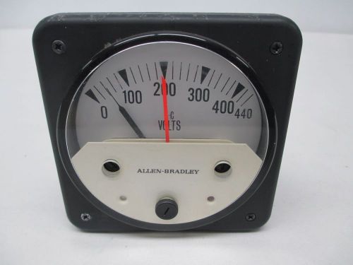 Allen bradley 0-440 a-c volts meter 110-230v-ac d307677 for sale