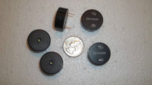 Lot of 5 piezo-electric tone electronic buzzer alarm 1.5,3,6,9,12,15 dc volt for sale