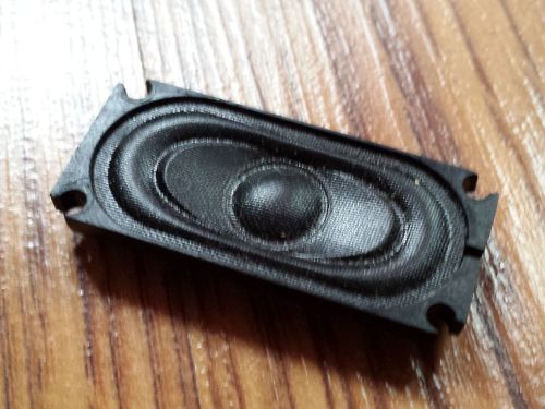 5 x CUI Micro Oval Speaker Rectangular Frame 1W 8 Ohm GC0351M-3X 16mm x 35mm