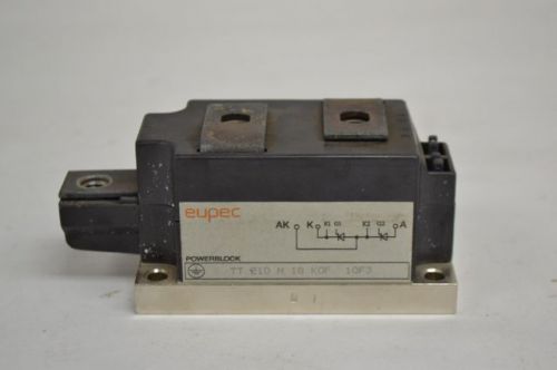 Eupec tt 210 n 18 kof 10f3 powerblock diode power module thyristor d204885 for sale