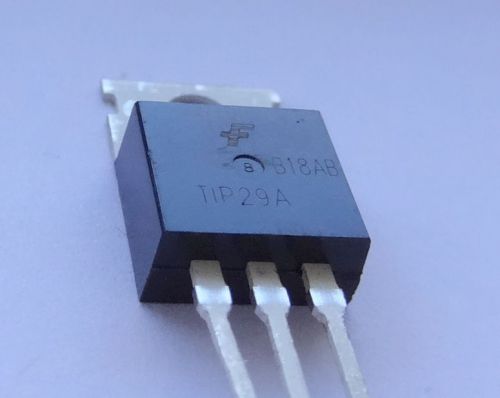 2 pcs TIP29A, GP BJT, NPN 60V, 1A transistor, TO-220