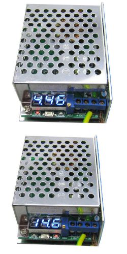 Dc-dc buck converter power supply voltage regulator led voltmeter 24v 12v 5v for sale
