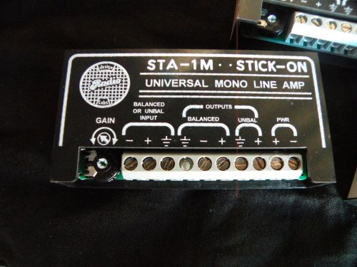 STA-1M Mono Line Amp Stick-On used