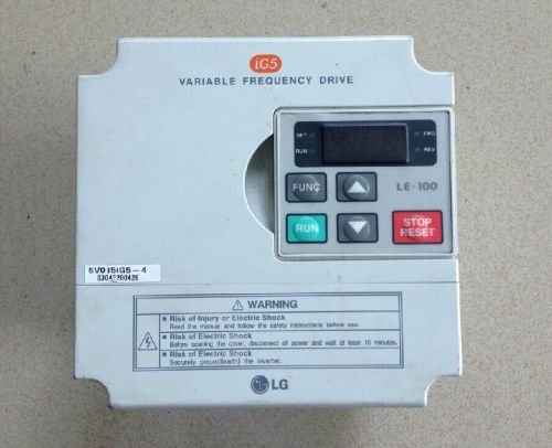 1PC Used LS(LG) Inverter SV015IG5-4 1.5KW 380V Tested