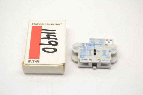 CUTLER HAMMER C320KGS7 AUXILIARY FREEDOM SERIES 1NO 1NC A2 CONTACT BLOCK B402627
