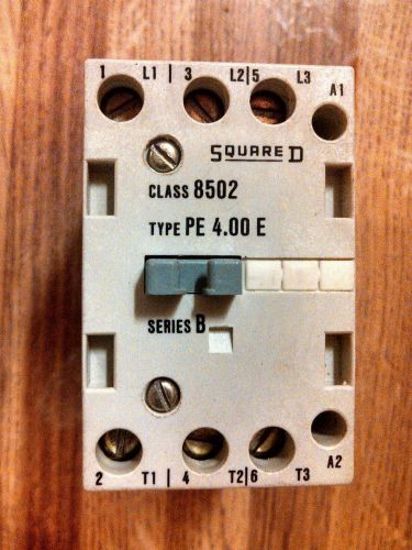 Square D 8502 PE4.00E Contactor w/ PE4.11