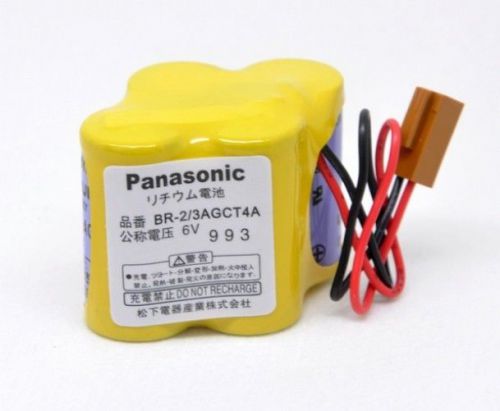 5pcs Panasonic PLC Lithium BR-2/3AGCT4A brown plug 6V 2400mah New Freeship