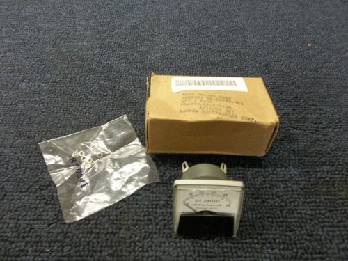 Lambda external shunt dc amperes amp meter 0-50 gage gauge edp-50-041 new for sale