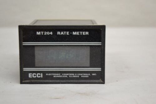 ECCI MT204L DIGITAL RATE METER METER  D204120