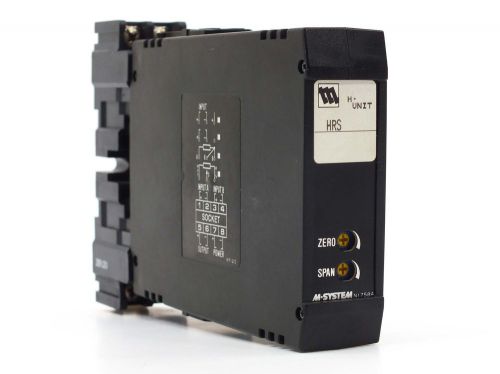 M-System RTD Transmitter HRS-4A-R