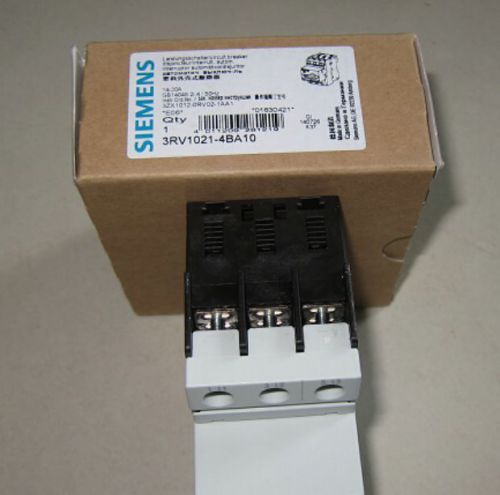 1PCS NEW Siemens circuit breaker 3RV1021-4BA10