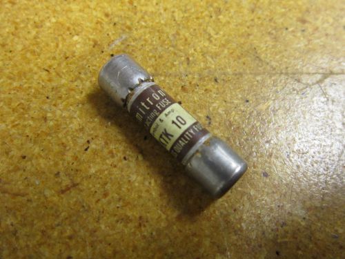 Limitron ktk 10 fuse 10a 600v fast acting for sale