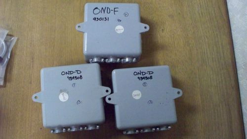 Lot of 3 On Delay Timers 2 OND-D and 1 OND-F