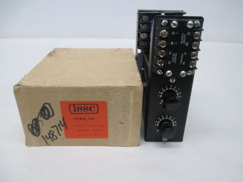 New issc 1060-1-d-d-2-b solid state timer 115v-ac 10amp d329354 for sale