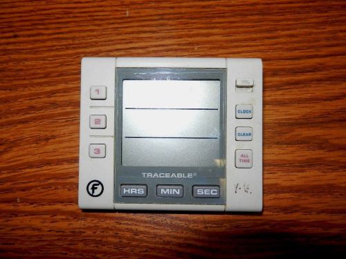 FISHER SCIENTIFIC 06-662-5 TRACEABLE 3 CHANNEL ALARM TIMER (ITEM# 420 /4)