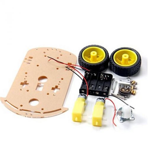 Motor Smart Robot Car Chassis Kit Speed Encoder Battery Box For Arduino New