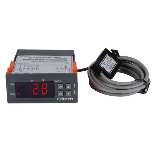 Air Humidity Controller Digital Control 110V 10A Dhc-100+ 0%RH~99% RH + 2m Cable