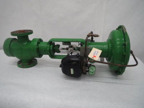 Fisher 657a size 40 actuator pneumatic steel flanged 2 in h1l plug valve b204673 for sale