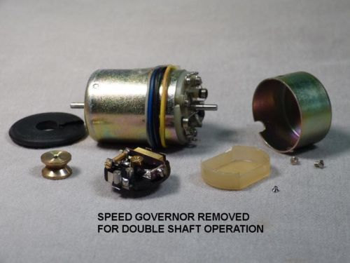 30 x 40mm 12vdc motor with removable speed governor, 6200 rpm for sale
