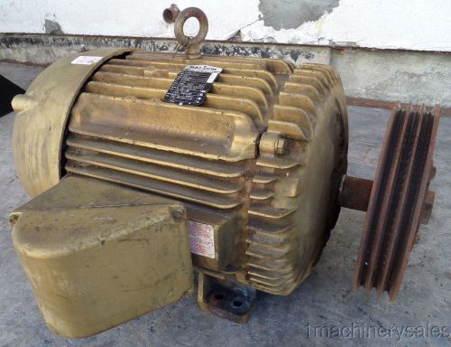 Baldor em4115t electric motor 50 hp 1725 rpm 2-1/8&#034; shank diameter for sale
