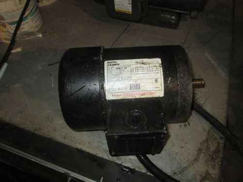 Ao smith electric motor 3/4 hp for sale
