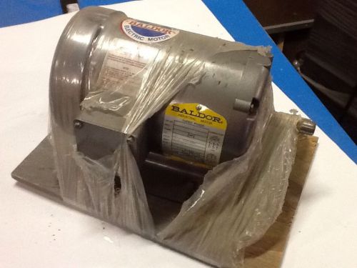 Baldor AC Motor CAT# M3538, 0.5 HP, 1725 RPM, 56 Frame, 230/460 Volt, TEFC