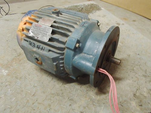 RELIANCE 7.8 HP LIMITORQUE MOTOR, 3405 RPM, 440 VOLT, 3 PHASE (USED)