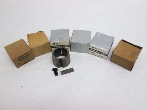 Lot 6 new dodge reliance 1615 1-5/8 taper-lock bushing 1-5/8in bore d303281 for sale