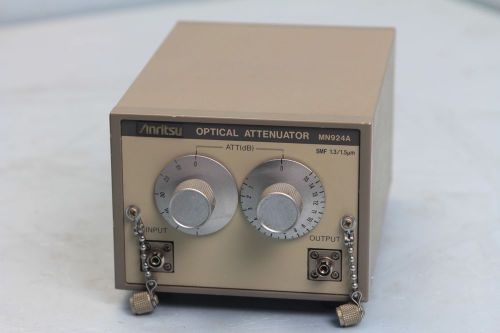 Anritsu mn924a optical attenuator   ( s/n: m79776 ) for sale