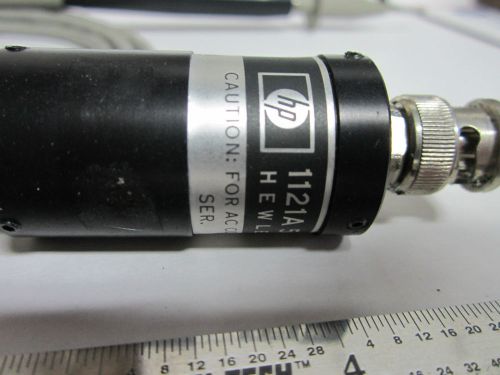 Hp hewlett packard oscilloscope probe 1121a + 10229a hook tip 500 mhz ac for sale