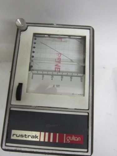 Rustrak Gulton 287 Single-Channel Analog DC Signal Strip Chart Recorder PAR