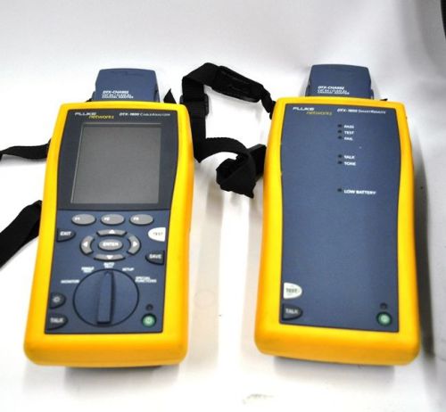 Fluke DTX-1800 Cable Analyzer + DTX-1800 SmartRemote