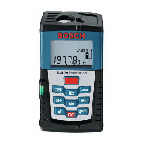 Bosch laser range finder dle 70 professiona dle 70 m(a) for sale
