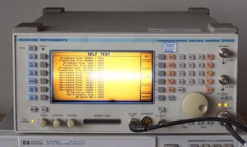 Ifr aeroflex marconi 2945a/02/03/05 communications service monitor for sale