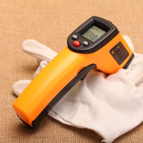 Non-contact handheld temperature gun ir infrared digital thermometer w/ laser for sale