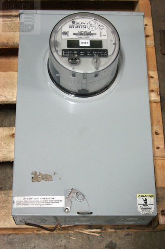Ge 744x000035 watthour electricity meter 240v 1ph (used) for sale