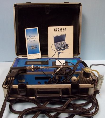 Ecom-ac portable emission analyzer, flue gas, stack &amp; engine emissions analysis for sale