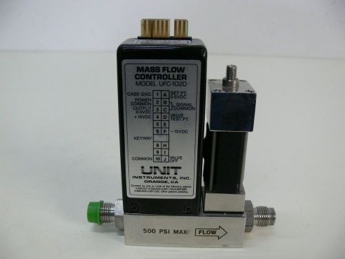 Unit ufc-1020 gas sih4 range 300 sccm mass flow controller for sale