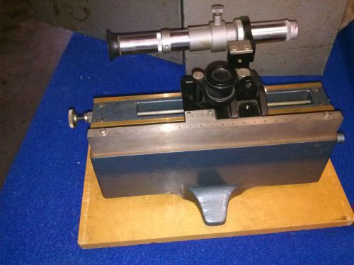 Central Scientific Co. Analog Gaertner Micrometer Slide Microscope