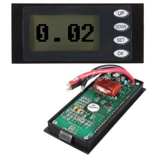 AC Digital LED Power Meter Monitor Voltage Volt KWh Time Watt Energy Ammeter S9