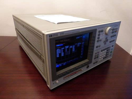 Agilent / hp 4156a precision semiconductor parameter analyzer - calibrated! for sale