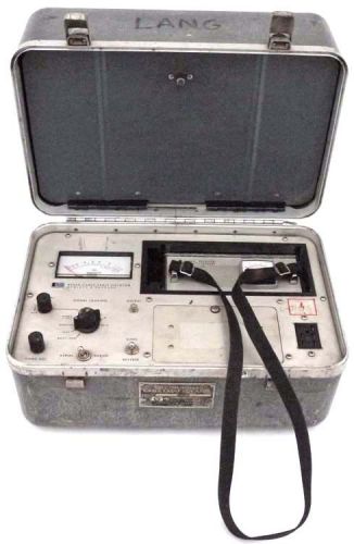 Hp agilent 4904a portable analog cable fault locator unit w/4994a receiver for sale